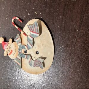 Festive Snowman magnet set of 5